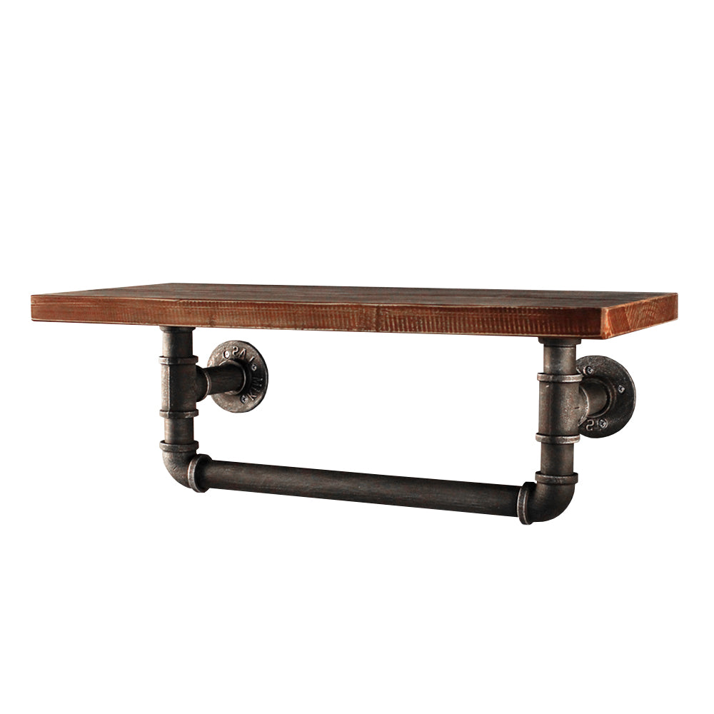 Floating DIY Pipe Shelf | IVES