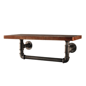 Floating DIY Pipe Shelf | IVES