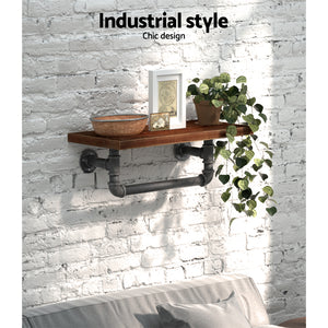 Floating DIY Pipe Shelf | IVES