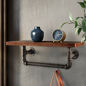 Floating DIY Pipe Shelf | IVES