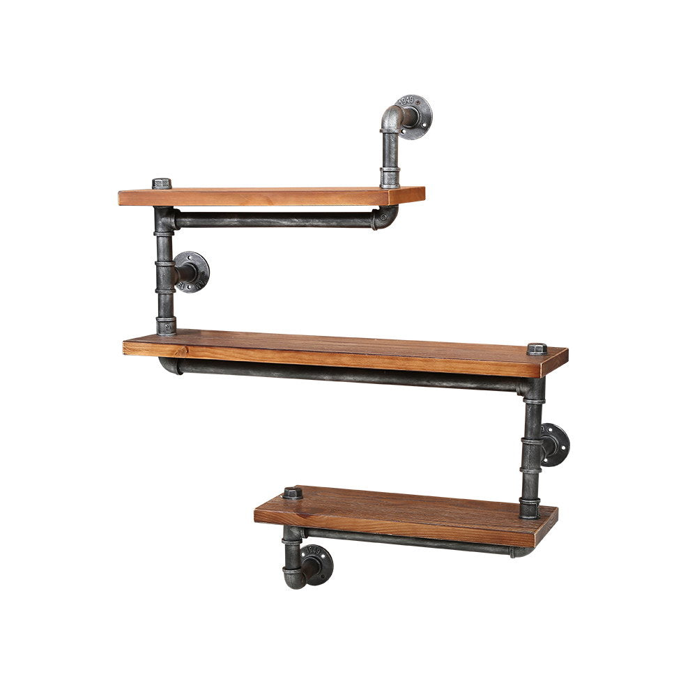 Floating DIY Pipe Shelf | 3 Tiers | IONA