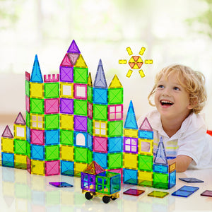 Magnetic Tiles | 100PCS Building Blocks | Educational Toys | Children Gift
