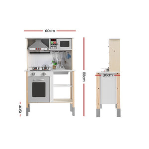 Kitchen Play Set | Wooden Pretend Cooking Toy | Children’s Cookware Sink
