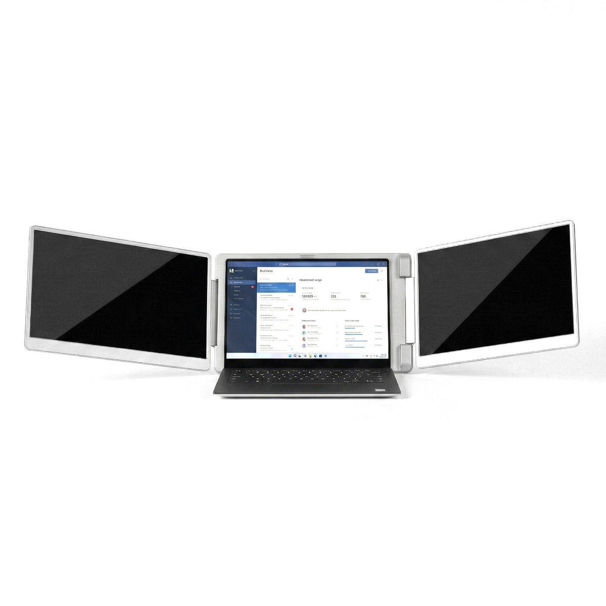 Triple Portable Monitor | 15.6 Inch | FHD IPS | Laptop Screen Extender