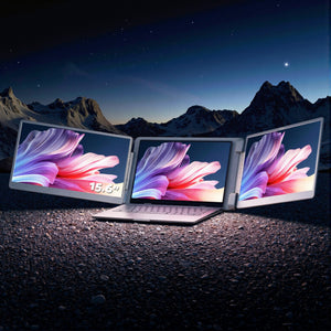 Triple Portable Monitor | 15.6 Inch | FHD IPS | Laptop Screen Extender