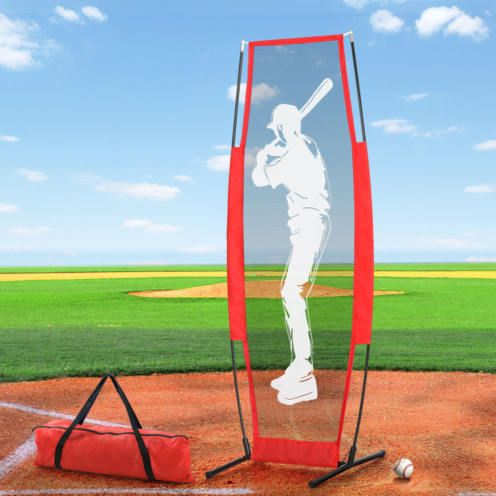 Everfit Baseball Net | Pitching Kit with Stand | Rebound Net | Training Aid