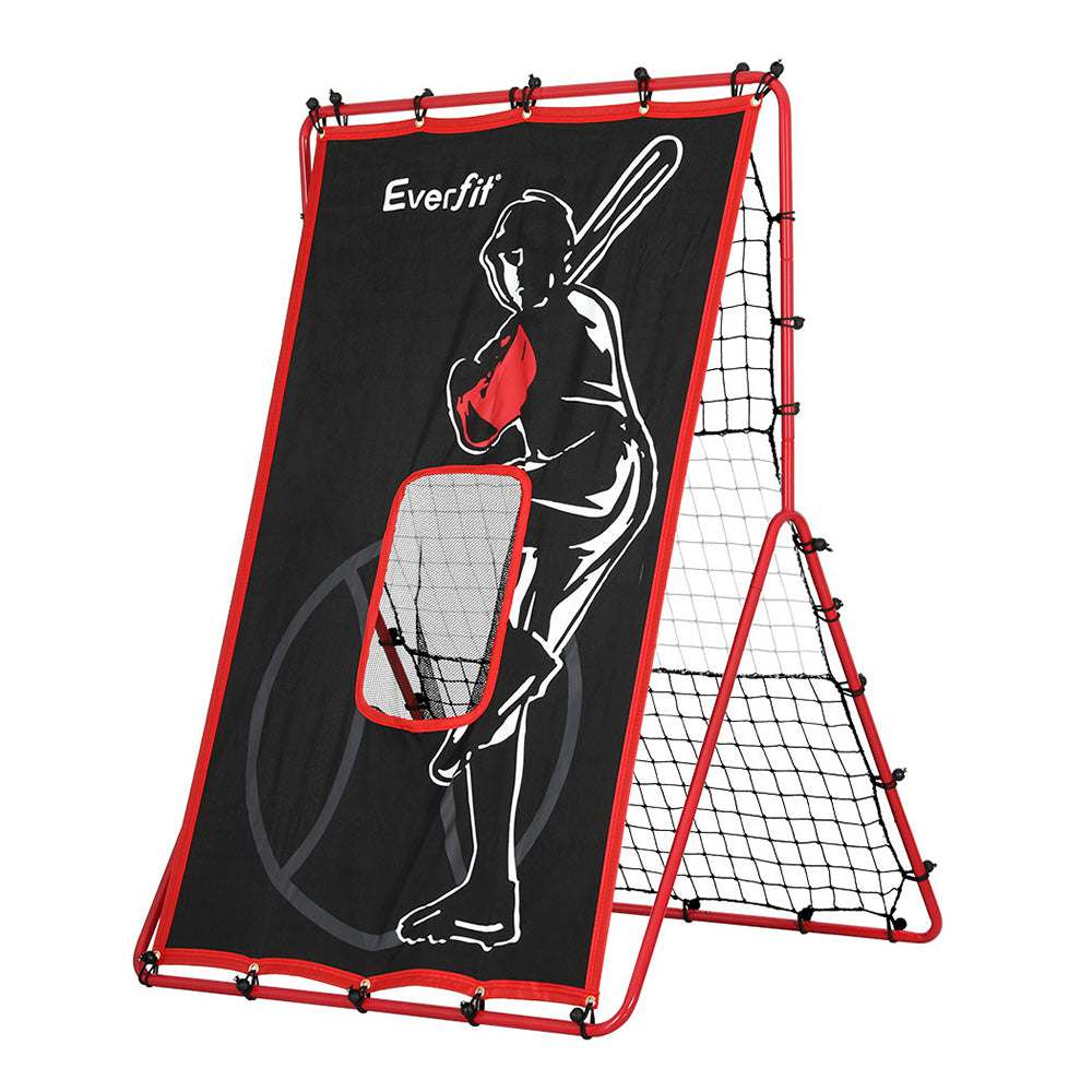 Everfit Baseball Net | Rebound Pitching Kit | Target Hitter | 2 in 1 | Training Aid