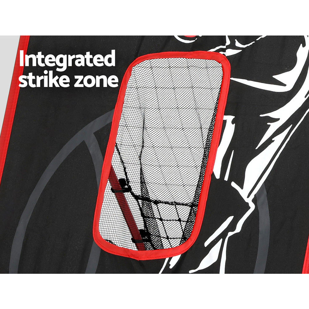 Everfit Baseball Net | Rebound Pitching Kit | Target Hitter | 2 in 1 | Training Aid