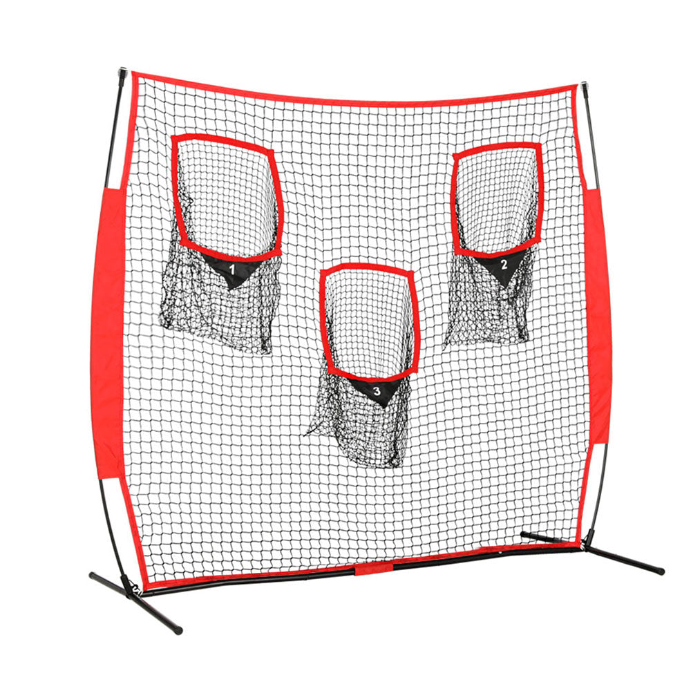 Everfit 1.8m Football Soccer Net | Portable Goal Net | Training | 3 Target Zone