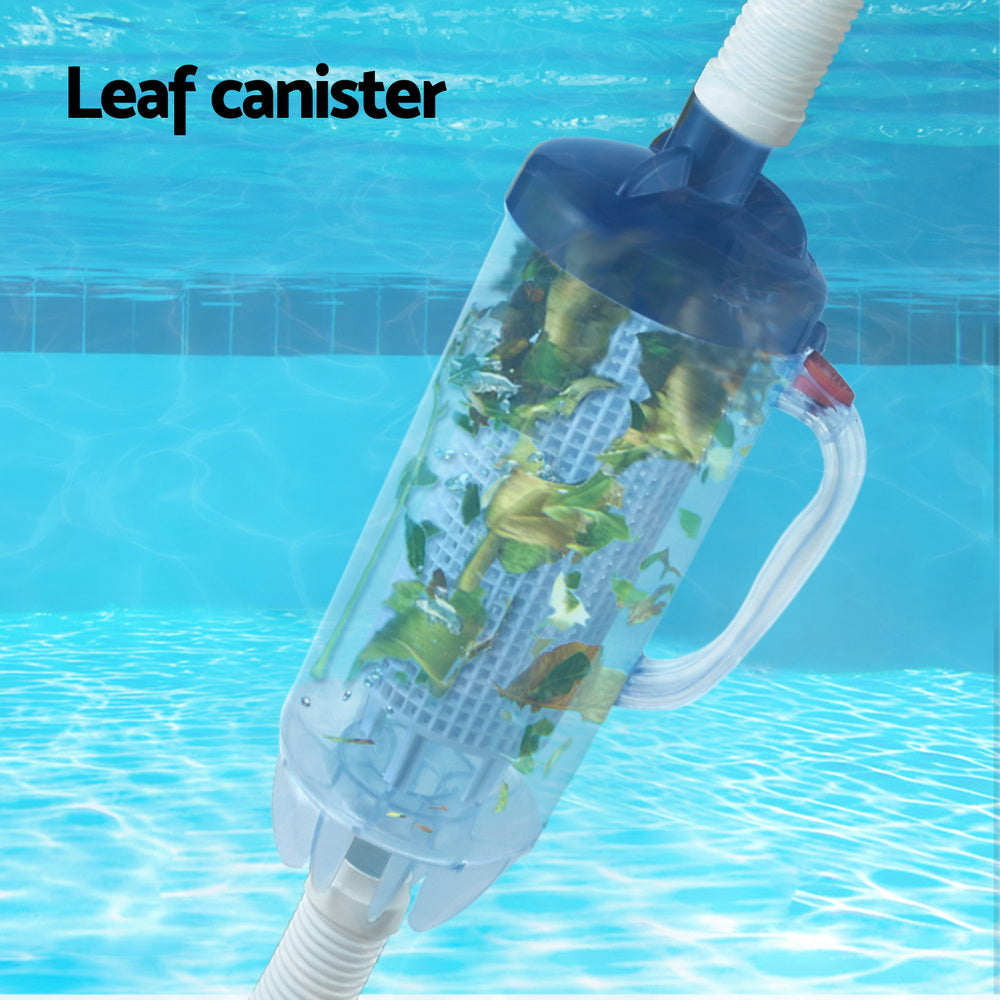 Pool Leaf Canister Cleaner | Suction Catcher | In-ground Swimming Pools