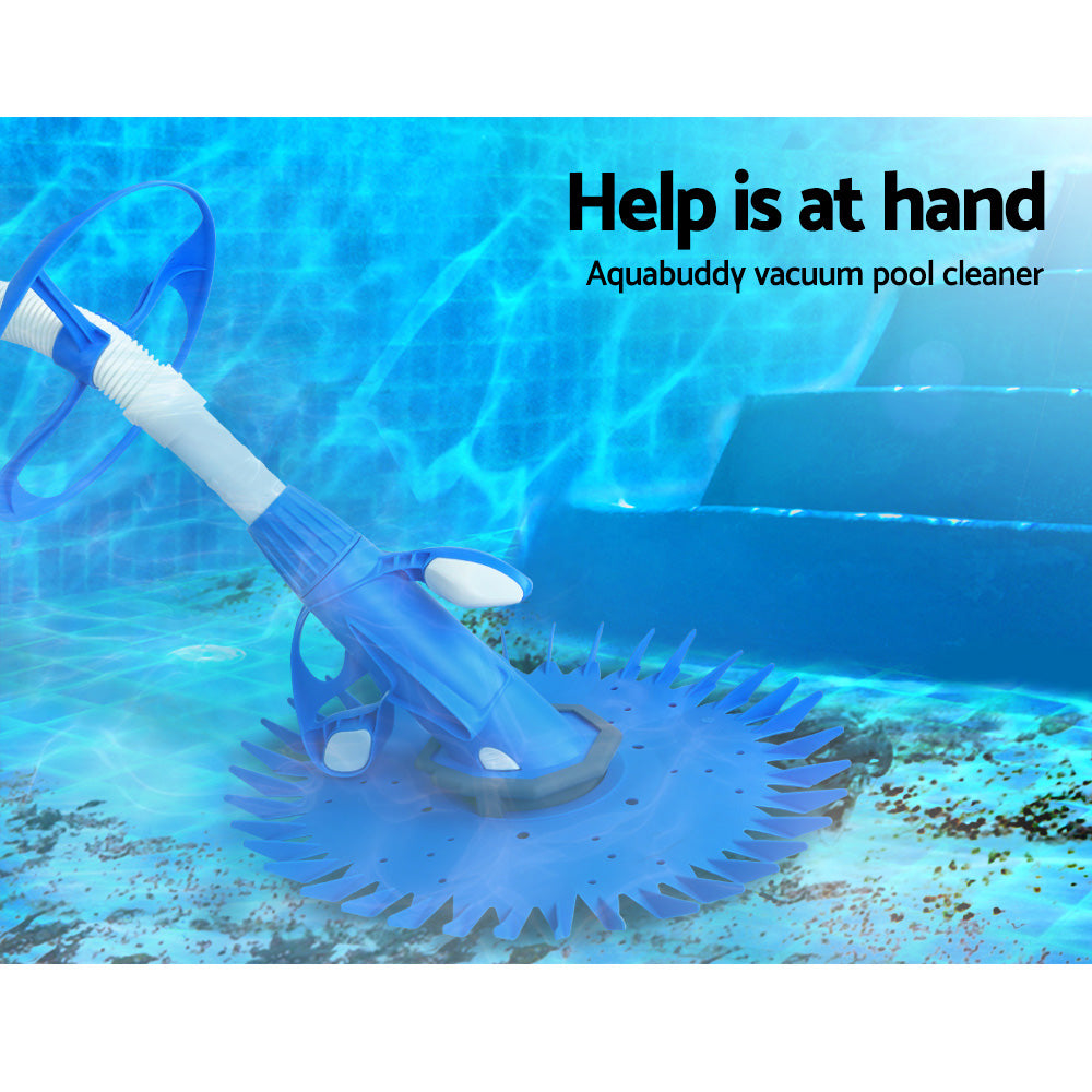 Pool Cleaner | Automatic | 10m Vacuum Suction | Swimming Pool Hose