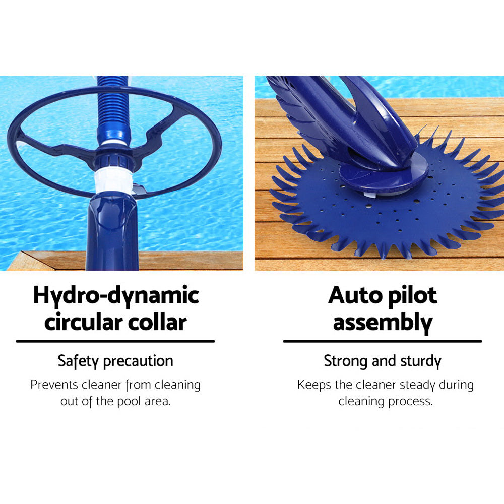 Pool Cleaner | Automatic Swimming Floor Climb Wall Vacuum | 10M Hose