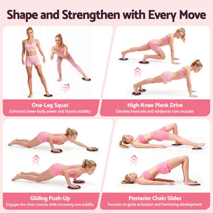 Everfit Pilates Ring Set for Women, 15pcs Home Workout Pilates Equipment with Ring, Ball, Yoga Socks, D-Ring etc. Pilates Starter Kit for Strength, Toning and Flexibility Pink