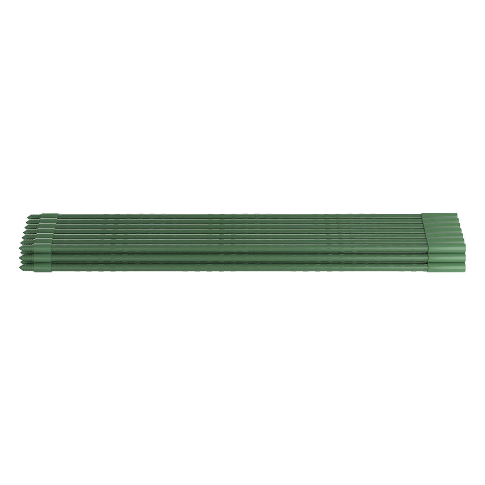 Green Fingers Garden Stakes | Metal Plant Support | 24pcs | 92x1.6cm