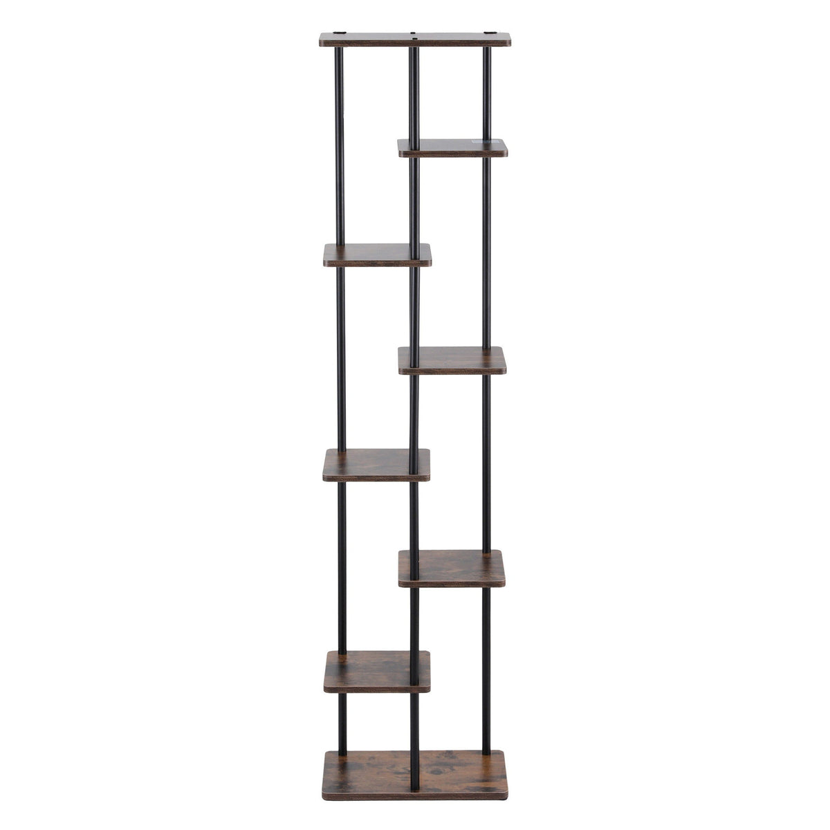 Plant Stand | 8 Tiers | Metal Flower Pot Display Shelf | Indoor Outdoor