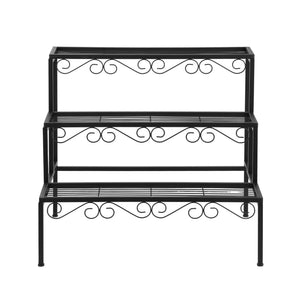 Corner Plant Stand | 3 Tier | Metal | Multi-Pot Flower Holder