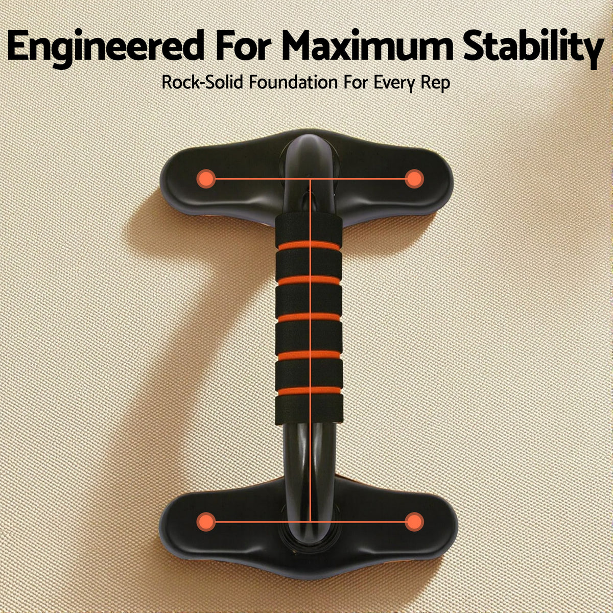 Push Up Bars | Fitness Strength Training Handles | Home Gym