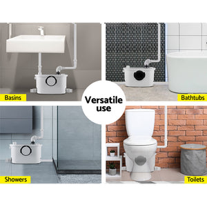 Macerator Sewerage Pump | Waste Water Marine Toilet Disposal Unit | Clean System