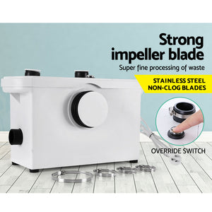 Macerator Sewerage Pump | Waste Water Marine Toilet Disposal Laundry Unit