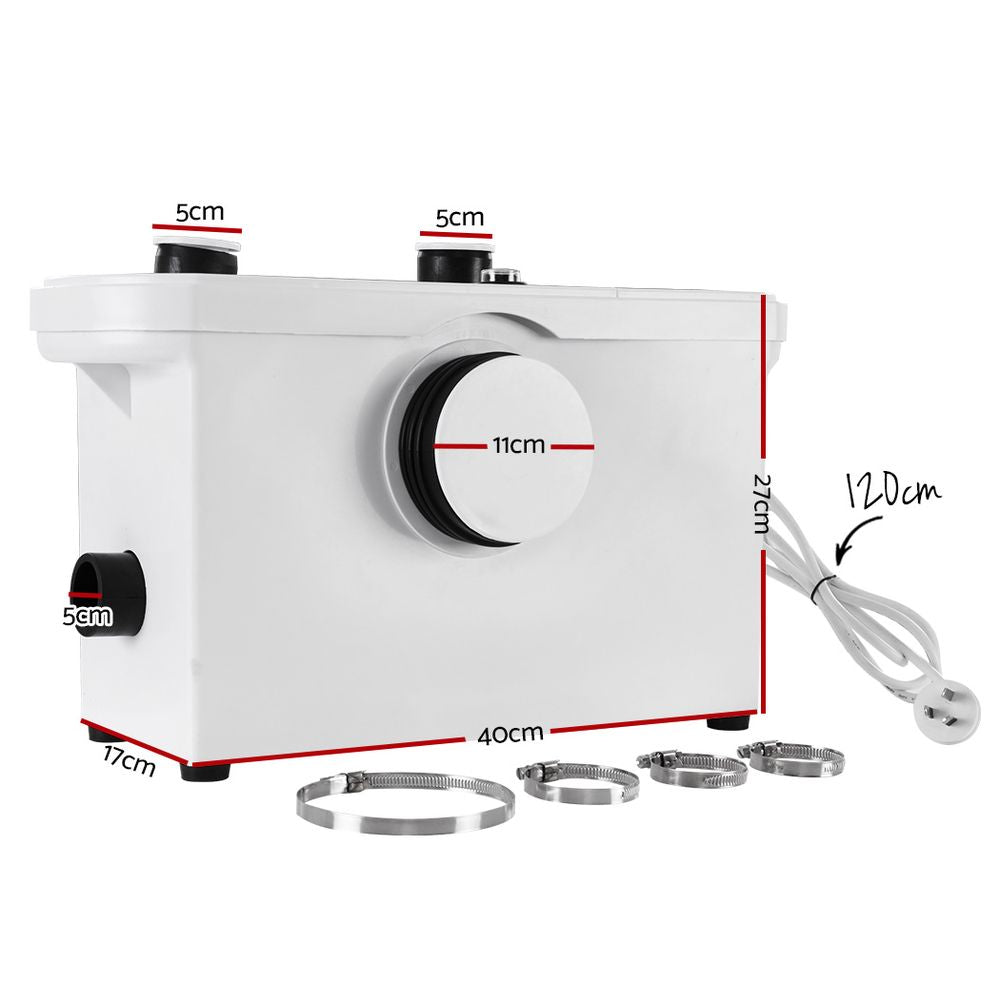 Macerator Sewerage Pump | Waste Water Marine Toilet Disposal Laundry Unit