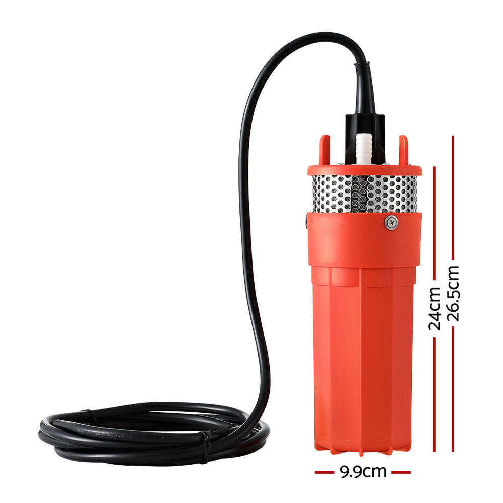 Submersible Solar Water Pump | 24V | 70M Head | Deep Well Bore | Self-Priming