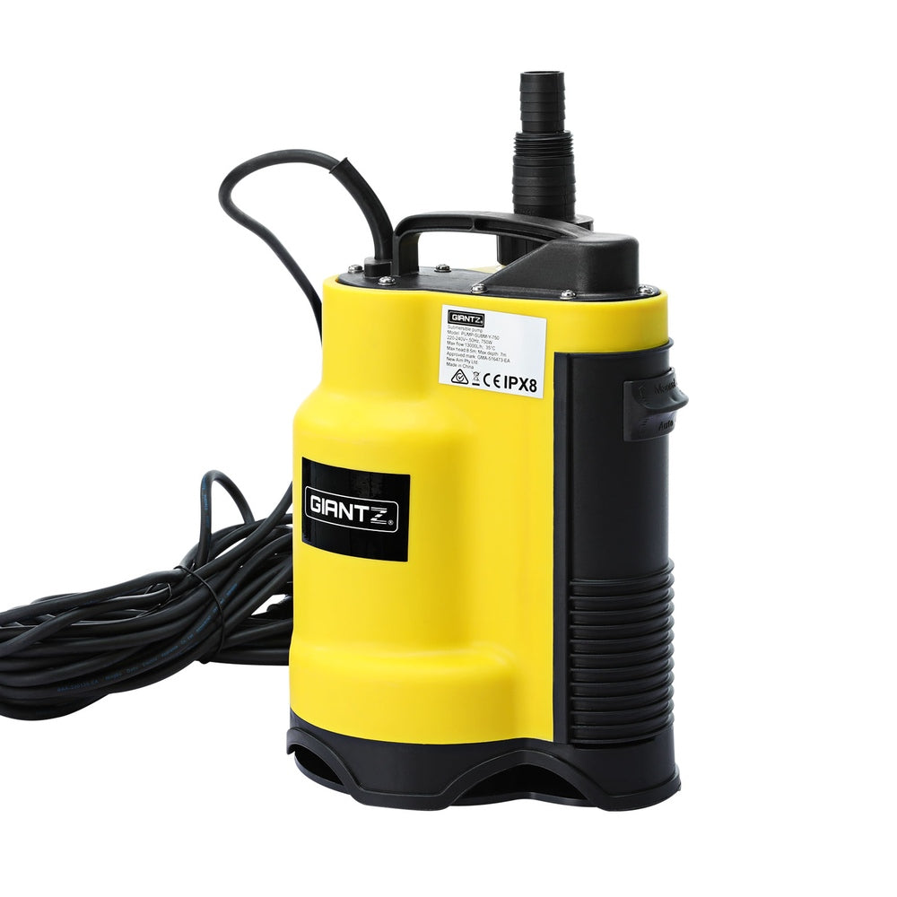 Giantz Garden Water Submersible Pump | 400W | Dirty Bore Sewerage Tank Well Steel