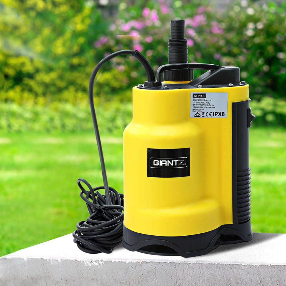 Giantz Garden Water Submersible Pump | 400W | Dirty Bore Sewerage Tank Well Steel