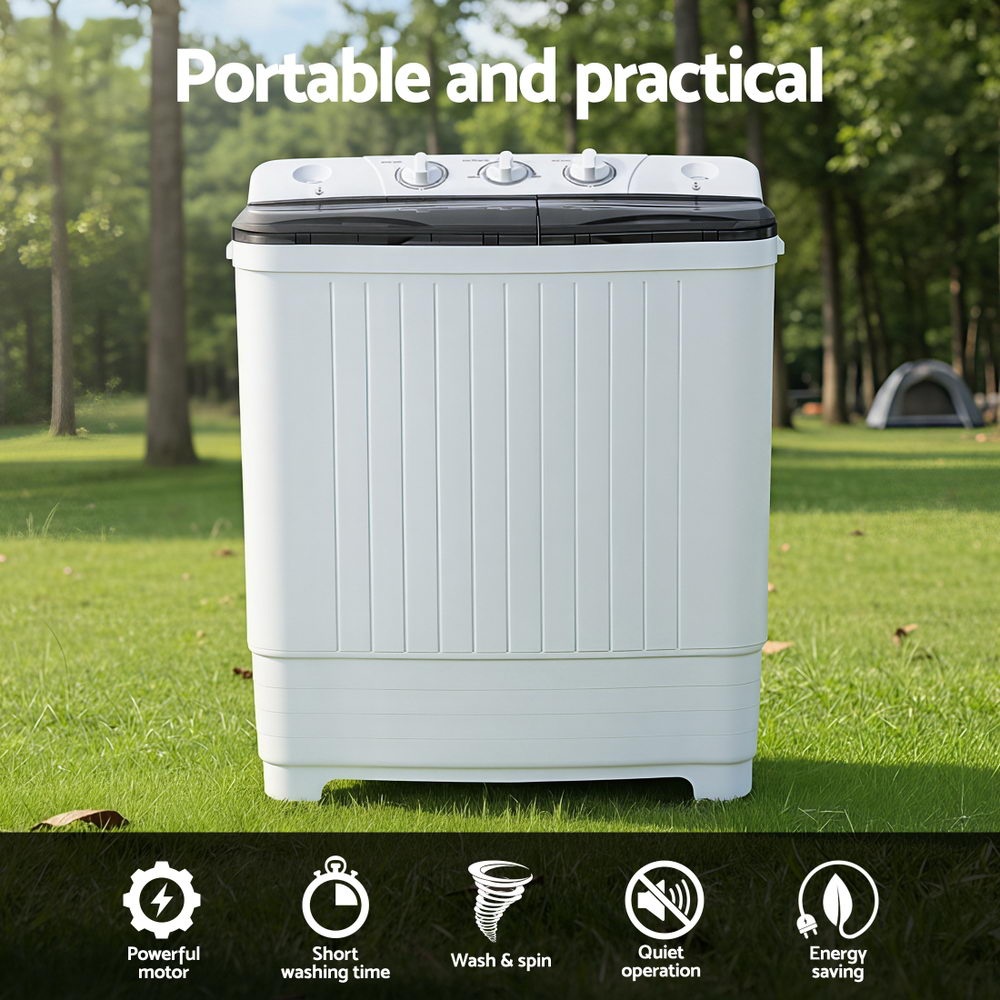 Portable Washing Machine | Twin Tub | 4.5kg Capacity