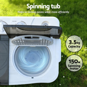 Portable Washing Machine | Twin Tub | 4.5kg Capacity