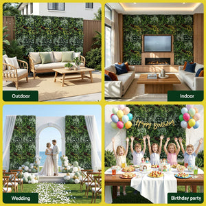 Gardeon Artificial Plant Wall Panels 50X100CM Boxwood Panel Hedge Grass Backdrop Backyard Green Decor