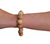 Palo Santo Braclet With Stainless Steel Accent Beads