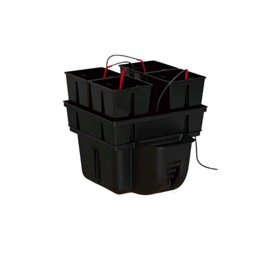 Platinium Hydro Star 40 | Compact Hydroponic System | 4-Plant Drip Irrigation | 15-20L Tank