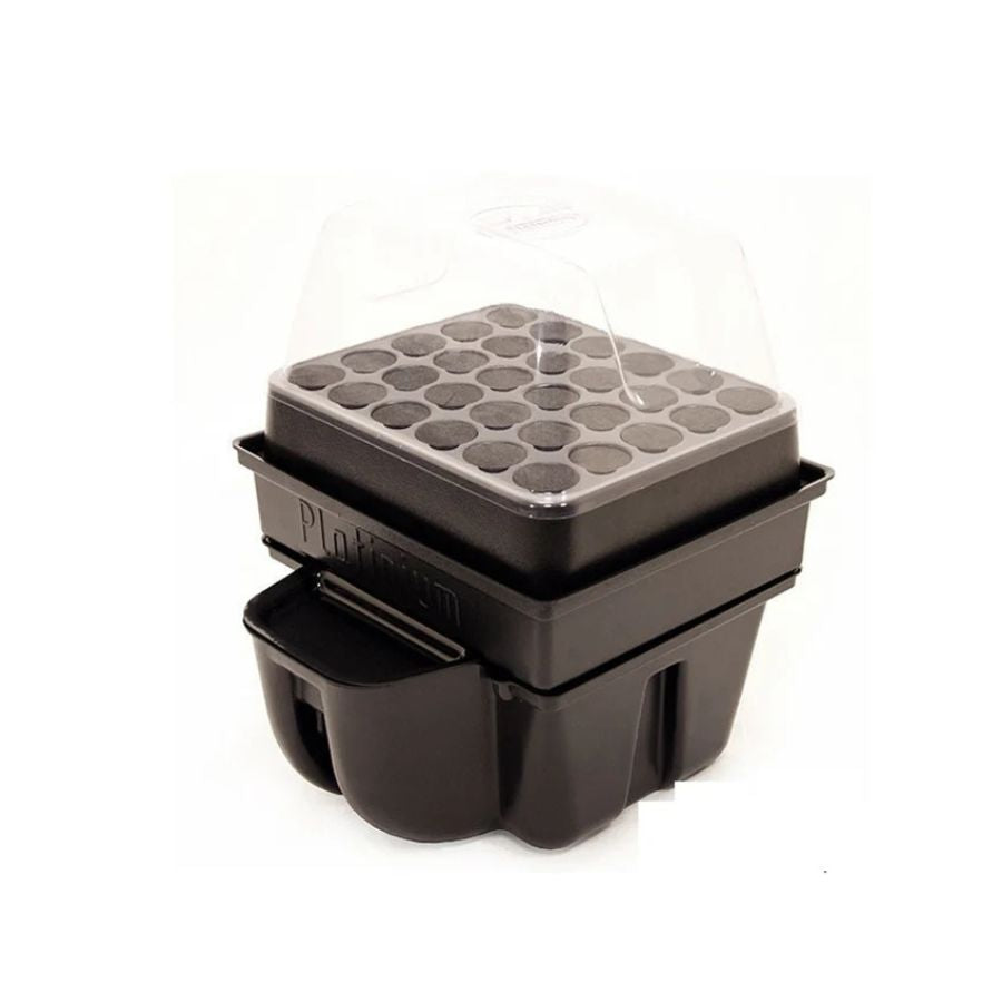 Platinium Super Cloner 30 | Aeroponic Cloning System | 30 Sites | Includes Pump, Reservoir, Neoprene Inserts