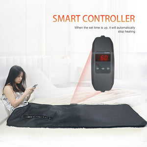Portable Infrared Sauna Blanket | 220–240V AU Plug | 1-Zone Full Body Heating | 35–80°C | Timer 10–60 Min