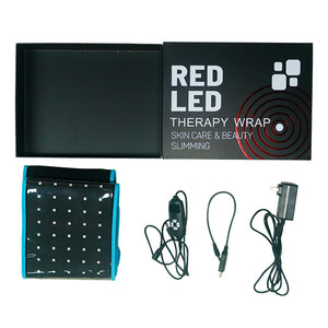 Premium LED Red Light Therapy Belt | 660nm Red & 850nm Near-Infrared | 105 Triple-Chip LEDs | Wearable Body Wrap | 130cm x 18cm
