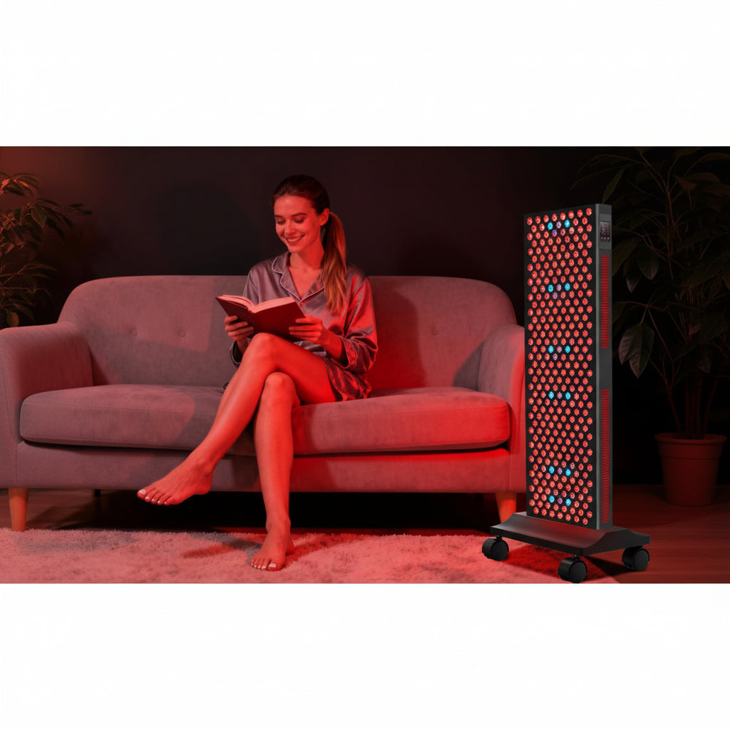 Pro-Grade Red & Infrared LED Light Therapy Panel | 300×5W LEDs | Full Body Coverage (light only)