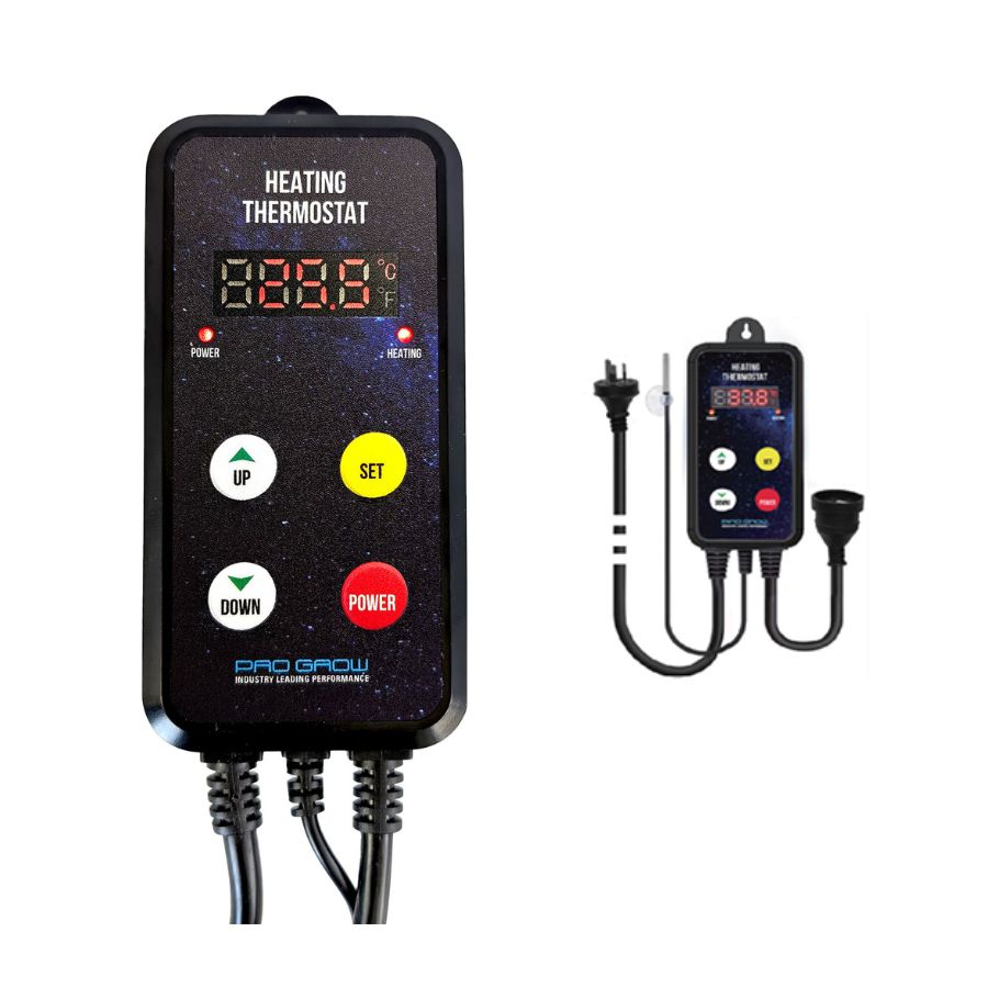 Pro Grow Thermostat | Hydroponic Temperature Controller | Digital Interface