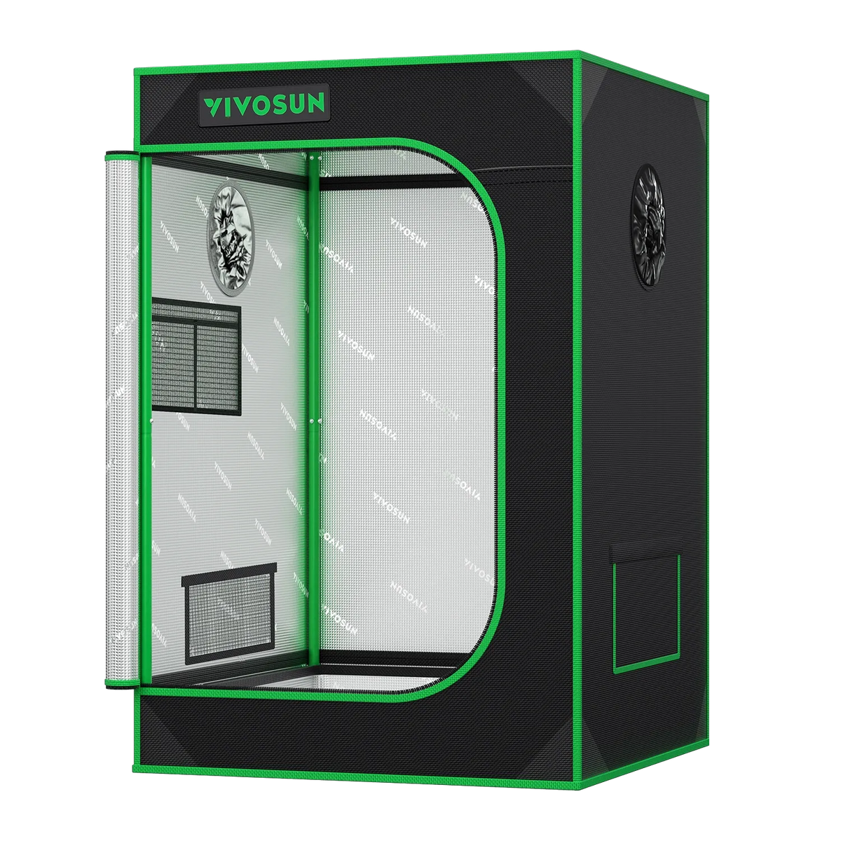 Propagation Grow Tent | 61cm x 61cm x 91cm | 600D Oxford | Lightproof Mylar Lined