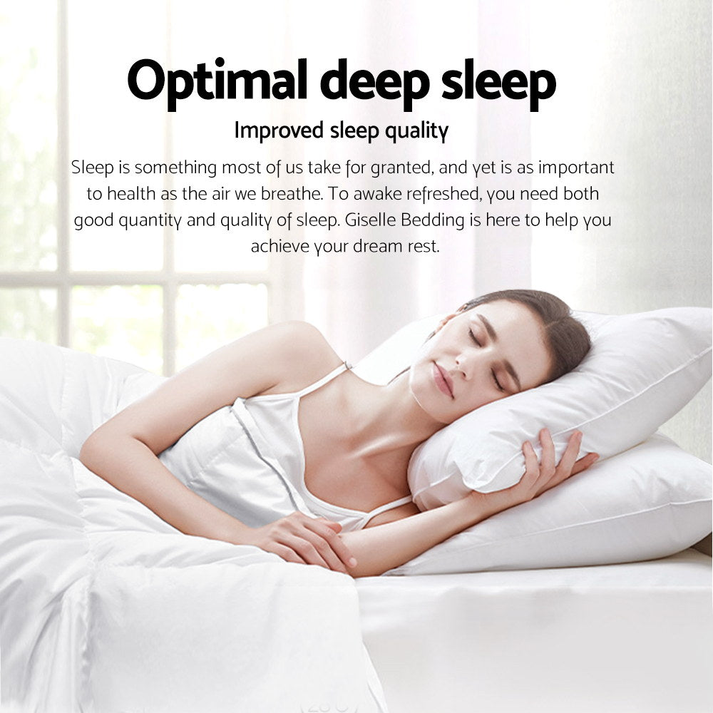 700GSM Duck Down Quilt | Winter Doona | Single