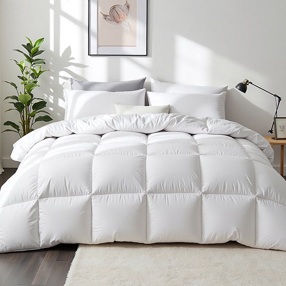 700GSM Duck Down Quilt | Winter Doona | Single