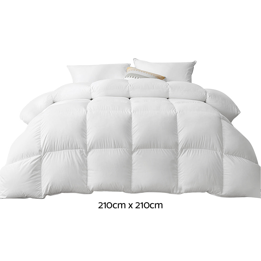 Bedding | 700GSM | Goose Down Feather Quilt | Queen