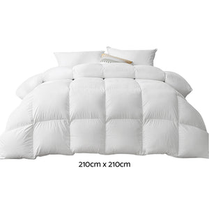 Bedding | 700GSM | Goose Down Feather Quilt | Queen