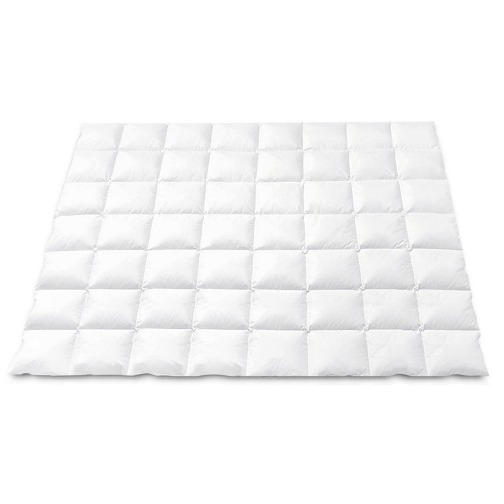 Goose Down Feather Quilt | 800GSM | Winter Duvet | Double