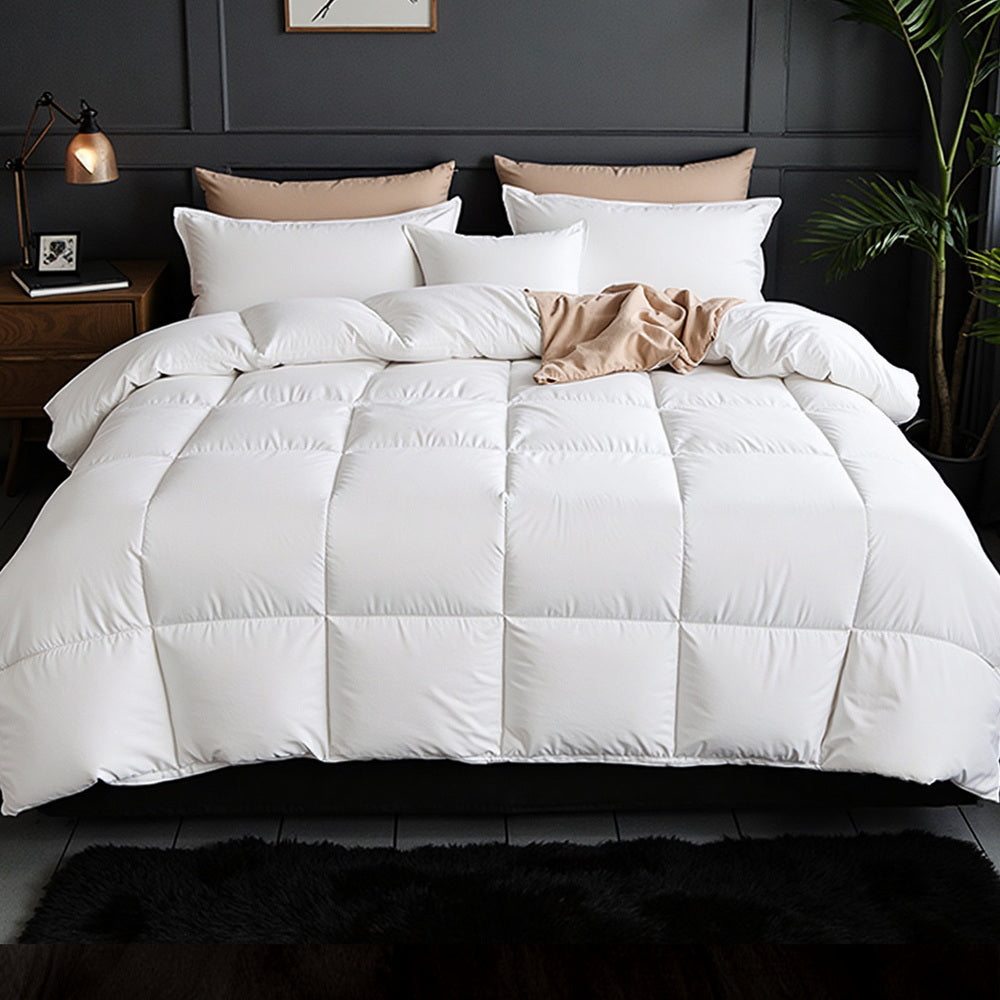 800GSM Goose Down Quilt | Winter Blanket | Single
