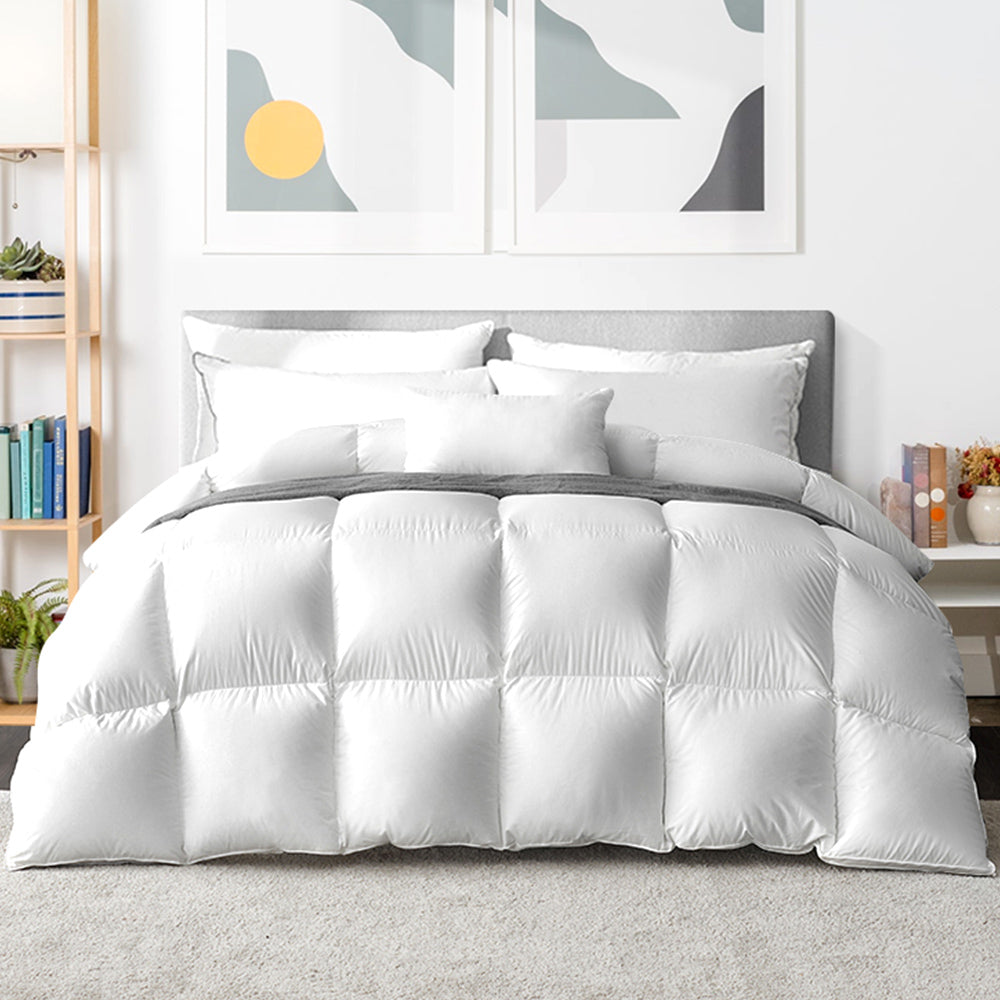 Bedding | 800GSM | Goose Down Feather Quilt | Super King
