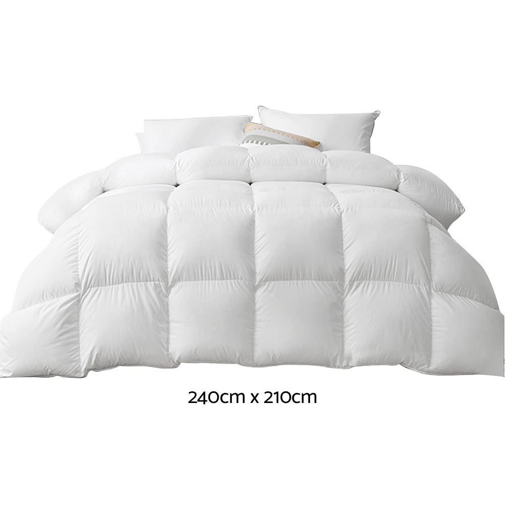 Bedding | 500GSM | Goose Down Feather Quilt | King