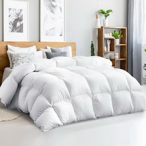 Bedding | 500GSM | Goose Down Feather Quilt | Super King