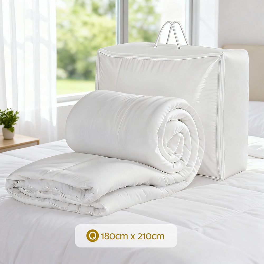 Microfibre Quilt | 400GSM | All Season Doona | Double