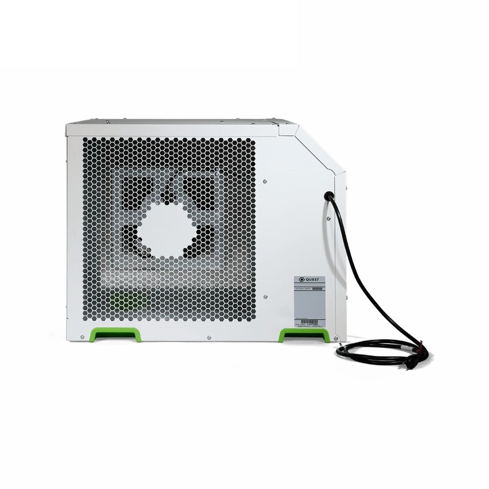 Quest 200 Overhead Dehumidifier (50Hz) | 90L/Day | 3.9 L/kWh Efficient | 500 CFM | MERV 13 Filter | 230V | Commercial Grow & Dry Rooms
