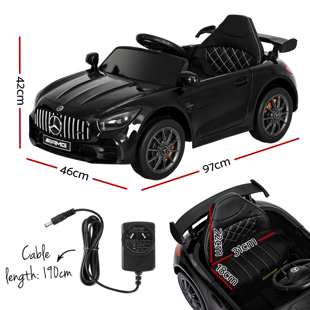 Electric Ride On Car | Mercedes-Benz AMG GTR | Licensed Toy Cars | Remote Black